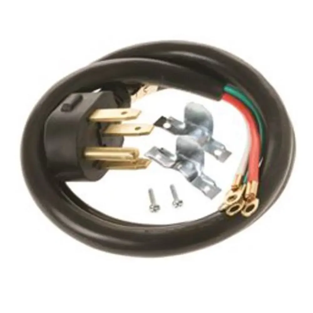 Brand New GE 4 Wire Black Range Power Cord